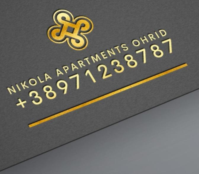 Apartment Nikola Orange أوهغيد المظهر الخارجي الصورة